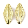 Leaf Brass Stud Earrings for Women EJEW-Q389-04G-1