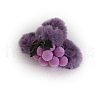 Resin Claw Hair Clips PW-WG43214-01-3