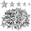 Gorgecraft 100Pcs 5 Styles  Iron Display Decorations IFIN-GF0001-37-1