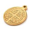 304 Stainless Steel Charms STAS-L270-08G-3