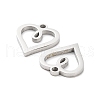 Non-Tarnish 316 Surgical Stainless Steel Charms STAS-Q314-24P-2