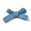 Flocky Acrylic Beads OACR-S134-001G-1