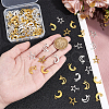 Unicraftale 120Pcs 6 Styles Tibetan Style Alloy Pendants TIBEP-UN0001-20-4