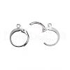 Tarnish Resistant 304 Stainless Steel Leverback Earring Findings STAS-D448-041P-2