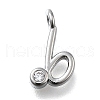 Brass Micro Pave Cubic Zirconia Pendants KK-B132-12P-B-1