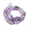 Natural Amethyst Beads Strands G-B028-A11-3