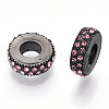 Alloy European Beads MPDL-S067-24EB-B-3