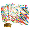 50Pcs OPP Candy Bag Sets ABAG-TAC0006-41-2