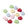 Opaque Resin Cabochons RESI-G031-03-1