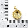 Brass Pendants KK-K400-08G-3