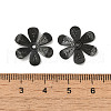 304 Stainless Steel Bead Caps STAS-P363-05EB-3