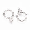 Non-Tarnish 304 Stainless Steel Pendants STAS-G218-10P-2