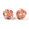 Fruit Round Resin Beads RESI-T059-03H-2