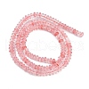 Cherry Quartz Glass Beads Strands G-K343-C26-01-5