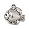 304 Stainless Steel Pendants STAS-H477-02A-P-1