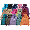 Burlap Packing Pouches Drawstring Bags ABAG-BC0001-12-1