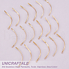 Unicraftale 30Pcs 304 Stainless Steel Pendants STAS-UN0058-97G-5