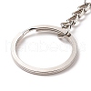 Natural Citrine Keychain G-E155-04P-03-3