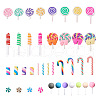Handmade Polymer Clay Cabochons CLAY-TA0001-06-2
