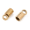 Ion Plating(IP) 304 Stainless Steel Cord Ends STAS-Z084-07G-01-2
