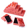 Rectangle Paper Jewelry Set Storage Gift Boxes with Bowknot CON-TAC0014-12D-1