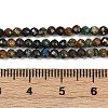 Natural Chrysocolla and Lapis Lazuli Beads Strands G-K373-B04-04-01-3