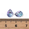 Faceted K9 Glass Rhinestone Charms RGLA-F053-E-001VL-3