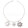 100Pcs 10 Styles Tibetan Style Alloy Charms TIBEP-CJ0001-59-8