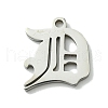 201 Stainless Steel Pendants STAS-B055-01P-D-1