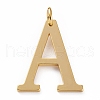 Golden Brass Pendants KK-P194-01G-A-1