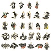 16Pcs 16 Styles Alloy Enamel Pendants ENAM-YW0004-93-2