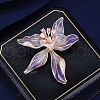 Iris Flower Enamel Pins PW-WGC4E38-01-4