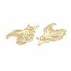 Rack Plating 201 Stainless Steel Filigree Pendants STAS-T057-35G-3