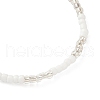 Glass Seed Beads Stretch Bracelets for Women BJEW-JB11638-01-4