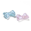 Iridescent Plating Acrylic Beads MACR-K353-38B-2