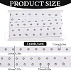 5 Yards 201 Stainless Steel Snap Button Tape OCOR-WH0078-190B-02P-2