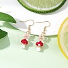 Handmade Lampwork Dangle Earrings EJEW-MZ00440-01-2