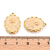 304 Stainless Steel Enamel Pendants STAS-N110-27A-G-3