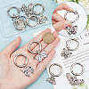 Halloween Alloy Enamel Shoe Charms PALLOY-AB00063-3