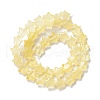 Transparent Glass Beads Strand GLAA-K057-01C-3
