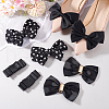 AHADERMAKER Bowknot Webbing Ribbon Shoe Decorations FIND-GA0004-33-5