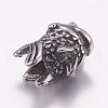 304 Stainless Steel European Beads STAS-P173-017AS-3
