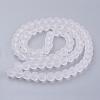 Transparent Glass Bead Strands GLAA-S031-12mm-13-3