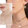 Beebeecraft 3Pcs Sterling Silver Chain Extender STER-BBC0006-76G-6