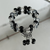 Alloy Butterfly Charm Bracelets WGCDDF3-01-1
