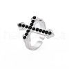 Men's Alloy Cuff Finger Rings RJEW-N029-038-3