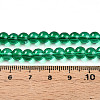 Baking Paint Transparent Glass Beads Strands DGLA-N006-6mm-09-4