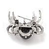 Natural Larvikite Brooches G-A224-01AS-11-2