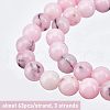 Olycraft 3 Strands Natural Cherry Blossom Jasper Beads Strands G-OC0002-46-3