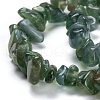 Natural Green Apatite Beads Strands G-G011-09-2